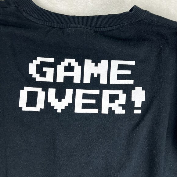 Vans X Nintendo Super Mario Sweatshirt Pullover Men's Size M Black *Game Over* - Picture 8 of 8